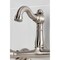 Kingston Brass Two-Handle Wall Mount Bridge Kitchen Faucet, Brushed Nickel KS3258BEX - alternate 2