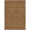 Homeroots 8' X 10' Copper Beige And Taupe Floral Washable Indoor Outdoor Area Rug 582269 - alternate 2