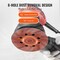 Vevor 150PCS 5-inch Sanding Discs 60-600 Grit Hook and Loop Sandpaper 8-Hole, 150PK 125/8C - alternate 2