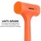 Neiko 4 LB Dead Blow Hammer, Neon Orange 02849A - alternate 2