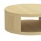 Manhattan Comfort Alure 36 in Round Coffee Table in Natural Oak CT1800-2 - alternate 3