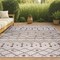 Jonathan Y Nokat Tribal Bohemian Beige/Brown 3 ft. x 5 ft. Indoor/Outdoor Area Rug SMB131A-3 - alternate 1