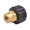 Surfacemaxx M22 Female x 1/4-in Female NPT Screw Coupling 5800 psi SMX-PWA309 - alternate 2