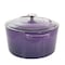 Crock-Pot Artisan 2 Piece 7 Quart Enameled Cast Iron Dutch Oven with Lid in Lavender 128606.02 - alternate 2