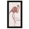 Homeroots You are so loved Flamingo Black Framed Print Wall Art 529777 - alternate 1
