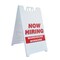 Signmission Warehouse Workers, A-Frame & 2 Decals Installed, Heavy-Duty Plastic Frame SBHD-D-2436-WAREHOUSE WORKERS - alternate 1