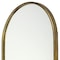 Homeroots Gold Oval Accent Metal Mirror 376434 - alternate 2