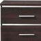 Homeroots 15" X 22" X 23" Cherry (High Gloss) Wood Veneer (Paper) Nightstand 347547 - alternate 2