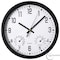 Clockswise 10-inch Non-Ticking Quartz Wall Clock with Thermometer & Hygrometer - Battery Operated QI004748.BK.10 - alternate 2