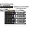 Icy Dock Full Metal 8X2.5 SATA SSD Hard Disk Drive Mobile Rack MB508SP-B - alternate 2