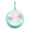 Martha Stewart Everyday Rexford 9.5 Inch Ceramic Nonstick Aluminum Frying Pan in Teal 141008.01 - alternate 2