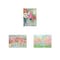 Homeroots Set Of Three Garden Flowers White Framed Print Wall Art, 3PK 408005 - alternate 1