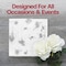 Smarty Had A Party White with Silver Paint Splatter Paper BeverageCocktail Napkins 600 Napkins, 600PK 2292-CASE - alternate 2