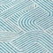 Homeroots 8' Teal Blue And Ivory Round Abstract Washable Indoor Outdoor Area Rug 594961 - alternate 2