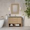 James Martin Vanities Solene 48" Single Vanity, Seaside Oak, w/ 3 CM Phantome Eclos Top D225-V48-SSO-3PHT - alternate 2