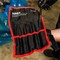 Sunex Air Hammer Chisel 7 in Cutting 5 Piece Set In Portable Tool Roll ACS5C - alternate 1