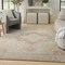 Homeroots 10' X 14' Beige And Rust Floral Indoor Outdoor Area Rug 573751 - alternate 2