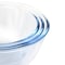 Martha Stewart 6 Piece Borosilicate Glass Prep Bowl Set with Plastic Lids in Mint 98046.06 - alternate 2