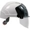 Jsp Type I, Vented Industrial Safety Helmet w/Lightweight ABS Shell, Integrated ANSI Z87.1 Faceshield, 6-P 280-EVSV-01S - alternate 2