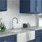 Apollo Tile Cirkel 11.46 in. x 12.4 in. Glossy Blue Porcelain Mosaic Wall and Floor Tile 9.87 sqft/case, 10PK ORB8810LBLGA - alternate 2