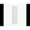 Sartodoors Barn Door 18x96 inches White Solid Core Modern Interior ROYAL9833BD-S-EMAL-1896 - alternate 2