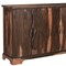 Homeroots 72in Dark Brown Solid Wood Live Edge Sideboard with Six Doors 521370 - alternate 2