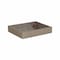Homeroots 10in Gray Rectangular Wood Handmade Tray 483298 - alternate 2