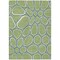 Homeroots 10' X 14' Artichoke Green And Ivory Abstract Washable Indoor Outdoor Area Rug 600509 - alternate 2