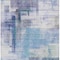 Homeroots 10' X 14' Blue Ivory And Gray Abstract Washable Indoor Outdoor Area Rug 602919 - alternate 2