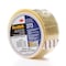 Scotch Carton Sealing Tape, 2.5 mil Thick, 2 in W x 50 m L, 3 in Core Dia., Clear 373 - alternate 2