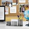 Acrimet Millennium Desktop Organizer Cup Caddy Plastic with 200 Sheets Memo Paper Smoke Color 740.1 - alternate 2
