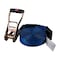 Mytee Products 2in x 30ft Ratchet Straps w/flat hook, WLL 3,333 Trailer Tie Down - Blue, 10PK RS230Bx10 - alternate 2