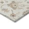Homeroots 8' X 10' Ivory Brown And Coral Floral Washable Indoor Outdoor Area Rug 604782 - alternate 2