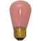 Ilc Replacement Incandescent Bulb, 10W, 120V AC, S14 LIGHT BULB / LAMP 10S14/ROSE - alternate 2