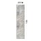 World Rug Gallery Marble Swirl Distressed Runner Rug 2 ft 3 in x 12 ft Gray WR200GRAY23X12 - alternate 2