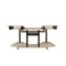 Homeroots 71" Natural and Black Music Recording Studio Desk 491452 - alternate 2
