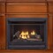 Bluegrass Living Vent Free Natural Gas Fireplace System, 26,000 BTU, Remote Control, Apple Spice Finish B300RTN-3-AS - alternate 2