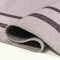 Jonathan Y Sloane Classic 2-Stripe Border Non-Slip Machine-Washable Light Purple/Dark Purple 4ft x 6ft Area Rug WSH125D-4 - alternate 2