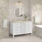 James Martin Vanities Myrrin 48" Single Vanity, Bright White, w/ 3 CM Tajnar Eclos Top w/FreePower Wireless Charger 485-V48-BW-FTJR - alternate 2