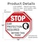 Signmission Stop Ear Protection Required Beyond, 18 inch X 18 inch, Plastic Sign, 2PK OC-P-2PACK-18-178 - alternate 2