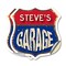 Signmission Steve's Garage, 4 inch X 4 inch, Vinyl Decal, 2PK SHI-D-2PACK-4-383-STEVE - alternate 1
