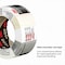 3M Masking Tape, 48 mm W x 55 m L, 4.4 mil Thick, Tan, Rubber Adhesive 201+ - alternate 2