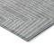 Homeroots 3' X 5' Gray And Ivory Geometric Washable Indoor Outdoor Area Rug 600828 - alternate 2