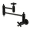 Kingston Brass Wall Mount Pot Filler Faucet, Matte Black KS3100PKX - alternate 1