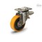 Elesa 451442 Medium-heavy duty castors Mould-on polyurethane coating plate bracket, brake 451442 - alternate 1