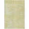 Homeroots 9' X 12' Gold Abstract Washable Non Skid Indoor Outdoor Area Rug 564258 - alternate 2