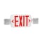 Energetic Lighting LED Bi-color Exit Sign and Combo Emergency Exit Light, 90-Minute Battery Backup EXCA-DRG-W - alternate 1