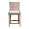 Bali & Pari Derris Natural Rattan Counter Stool, Greywashed 262-14303-ZORO - alternate 3