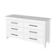 Homeroots Two Piece White Bedroom Set 530269 - alternate 3