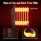 Edendirect Compact 700W Oil-Filled Radiator Heater with Adjustable Thermostat & Safety Protection Black ZR-OH-12-BLACK - alternate 2